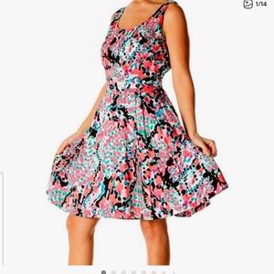 Lilly Pulitzer Vibrant Multicolor Mini Dress